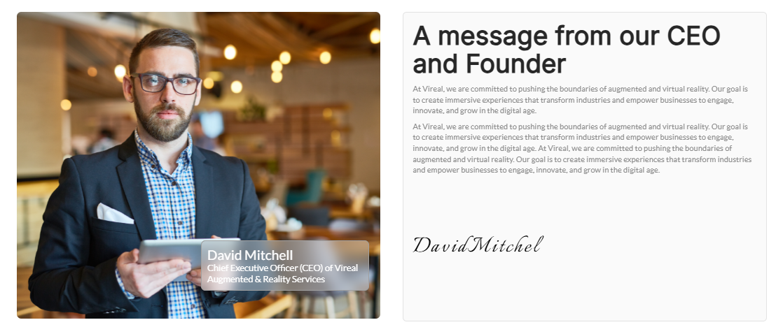 Multi Column Section